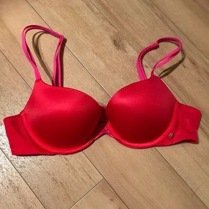 Pink and Red Victoria’s Secret Bra
